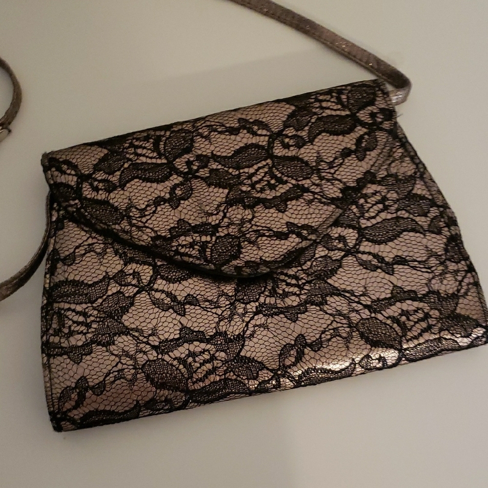 Elegant Black Lace Women's Bag